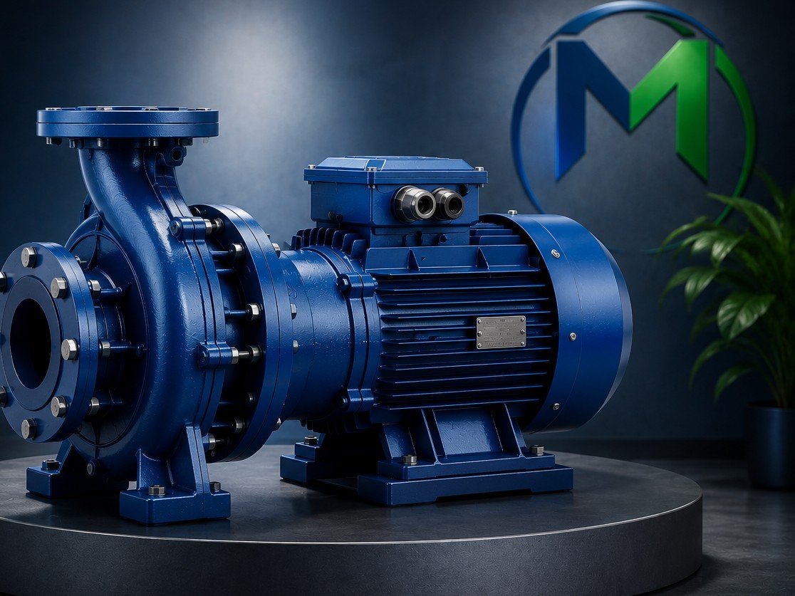 Heavy-duty centrifugal motor for commercial and industrial installations